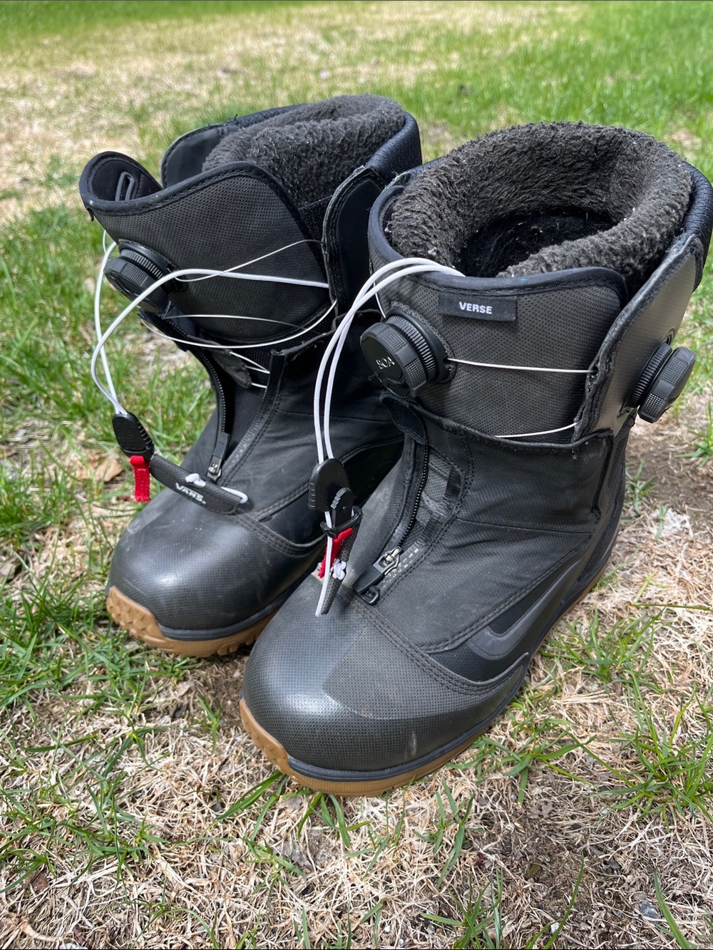 Vans Verse RARE Bryan Iguchi Snowboard Boots EXPERT FREERIDE MENS BOA